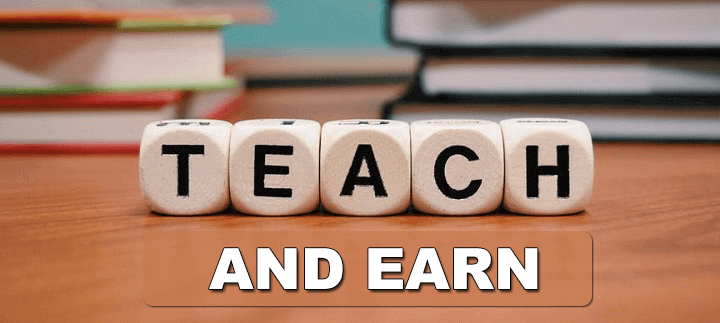 teach and earn money